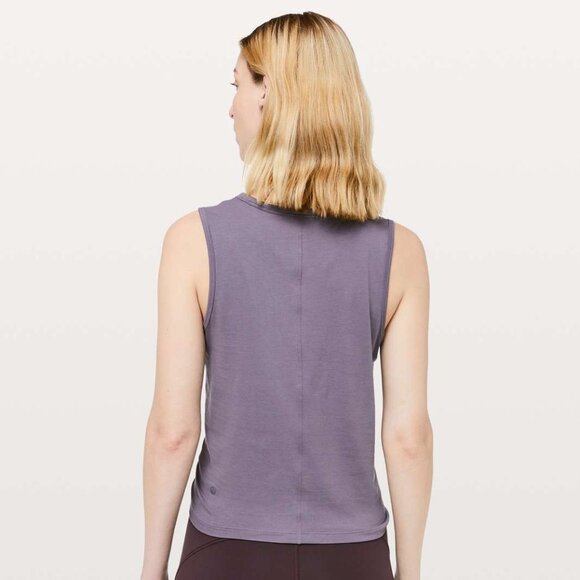 Lululemon Crescent Tank – Graphite Purple – Size 2 - Picture 2 of 5